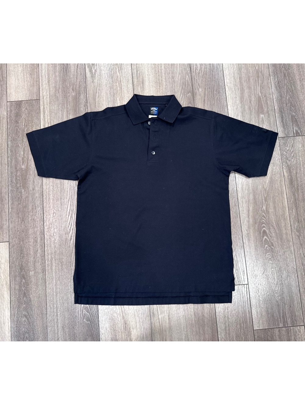 Callaway Golf Black Short Sleeve Polo Shirt Size S
